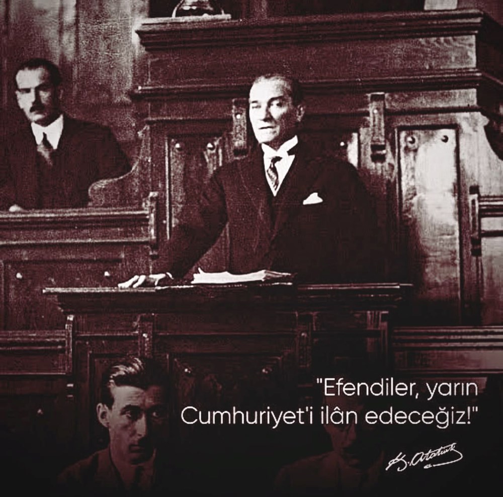 Ünlülerden 29 Ekim Cumhuriyet Bayramı ve Cumhuriyet’in 100. yılı kutlama mesajları 19 Ünlülerden 29 Ekim Cumhuriyet Bayramı ve Cumhuriyet'in 100. yılı kutlama mesajları - 18