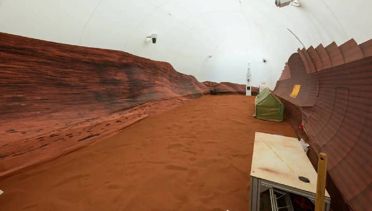 3D yazıcıyla Mars simülasyonu 3D yazıcıyla Mars simülasyonu