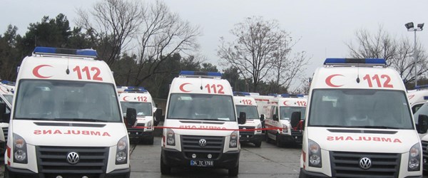112 ambulans daha çabuk ulaşacak