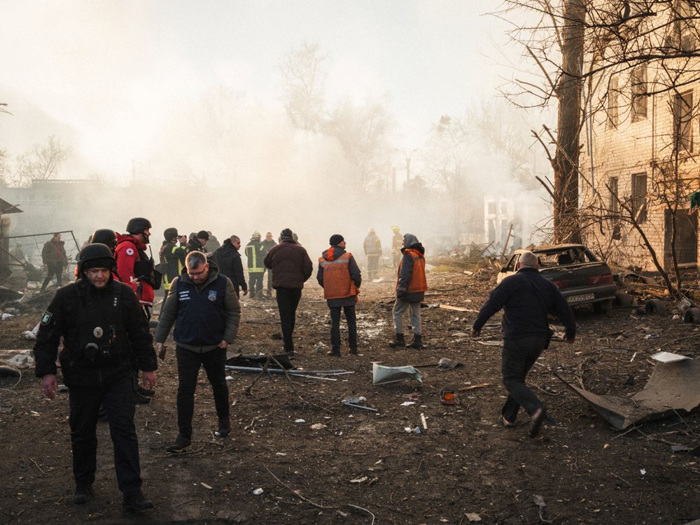 Distopya değil gerçek: Harkov ve Odesa’daki Rus bombardımanı fotoğraflara böyle yansıdı - 2
