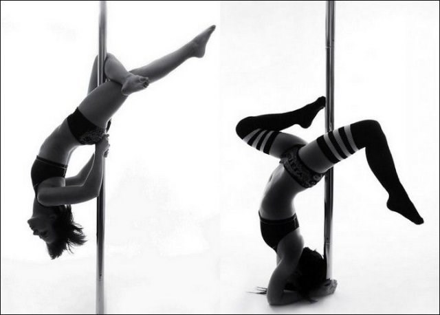 Pole dancer elodie discovers pictures
