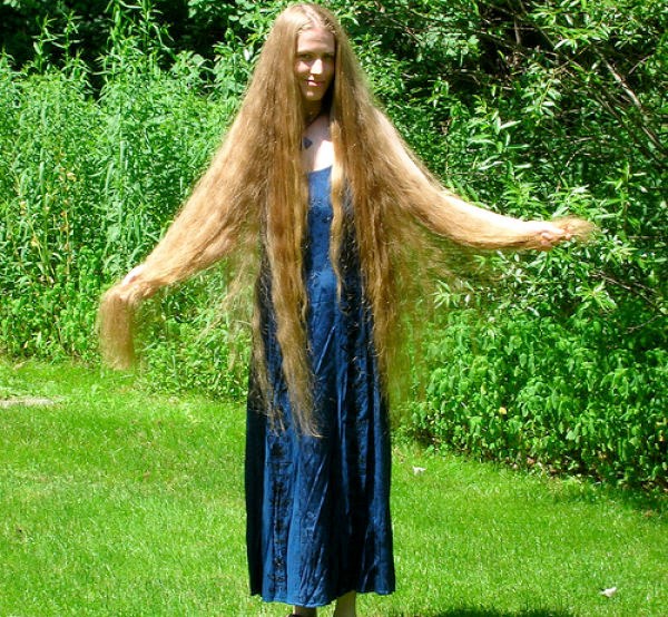 Длиной Волосами Женщина Секс