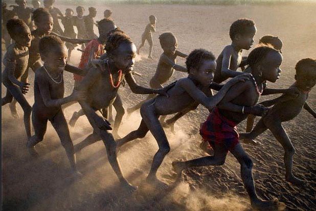 Африканские Нудисты С Детьми Фото