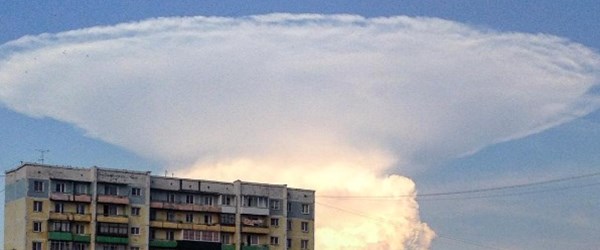 Dev bulut Rusya'da paniğe neden oldu