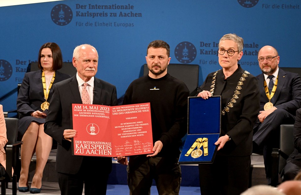 International Charlemagne Prize awarded to Zelensky and the people of Ukraine 3 bITnnage3UGqrW118Kf2Hg