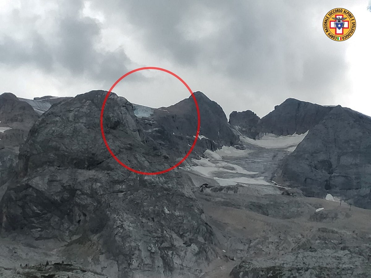 Marmolada Glacier Accident