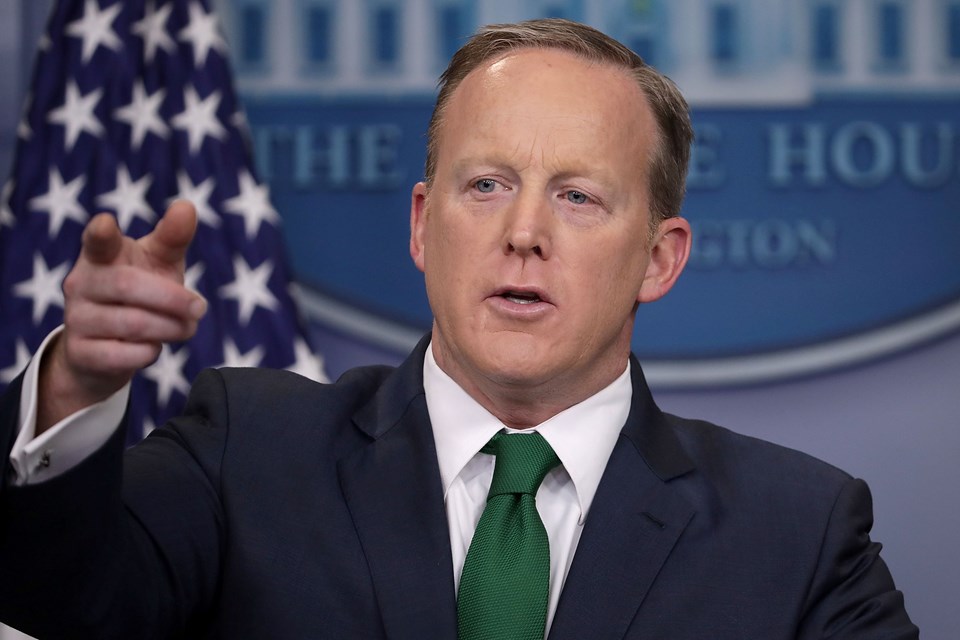 Beyaz Saray Sözcüsü Sean Spicer