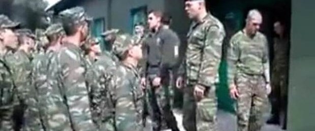 Askerlerin 'kin' dolu marşı tepki çekiyor