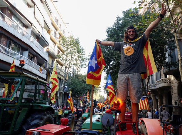 İspanya, Katalonya, Referandum, Bağımsızlık, Dünya, Öğrenci, Politika, Siyaset