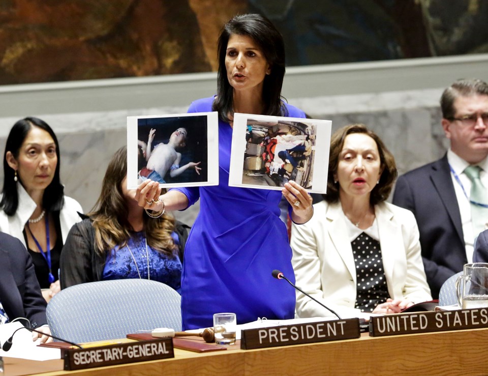 ABD'nin BM Daimi Temsilcisi Nikki Haley