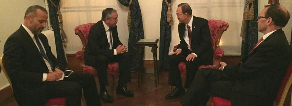 Özel uçakla İstanbul’a gelen Akıncı, BM Genel Sekreteri Ban Ki-moon ile, müzakerelerde gelinen son aşamayı ve gelecek 7 ayki süreçte yapılması gerekenleri değerlendirdi.