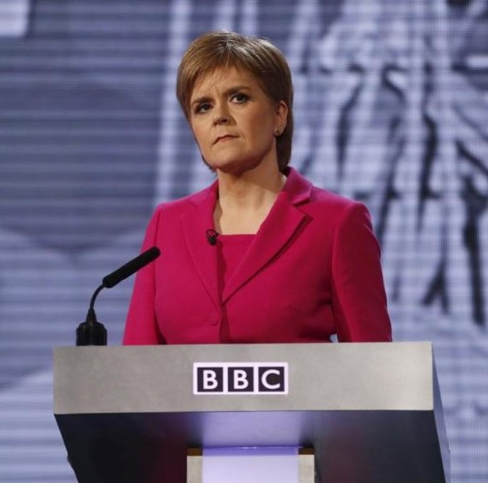 İskoçya bölgesel yönetimi Başbakanı Nicola Sturgeon.