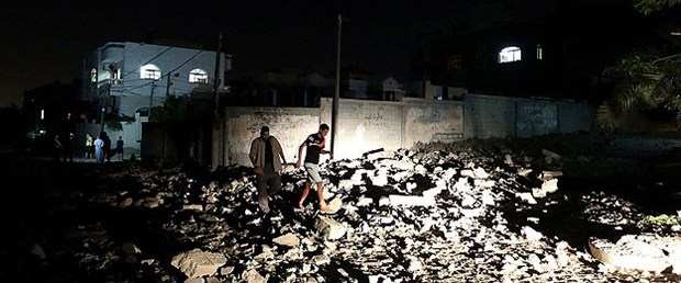 İsrail'den Gazze'ye hava saldırısı