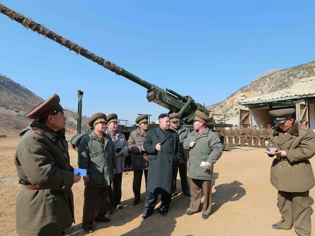Kuzey Kore'nin uluslararası arenada elini güçlendiren en dikkat çeken kartı kuşkusuz dünyanın en kalabalıklarından biri olan ordusu. ,EHOWL-2W00SFFHiyM8XiNg