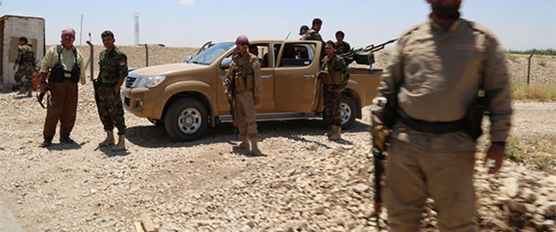 Peşmerge ile IŞİD militanları çatışıyor