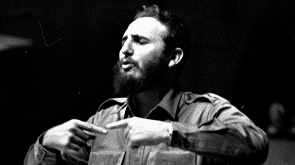 Fidel Castro, BM Genel Kurulu'nda 1960'ta söz almıştı
