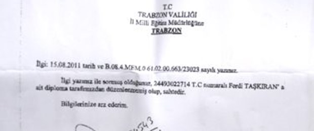 Dershane sahibine sahte diploma soruşturması