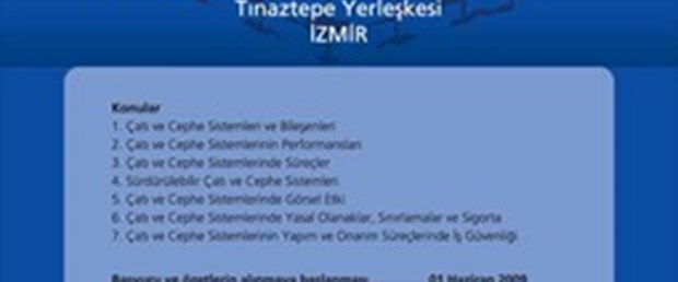 5. Ulusal Çatı ve Cephe Sempozyumu