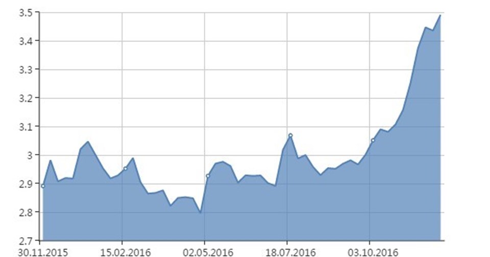 Dolar, Türk Lirası karşısında bu yıl yüzde 20 değer kazandı.