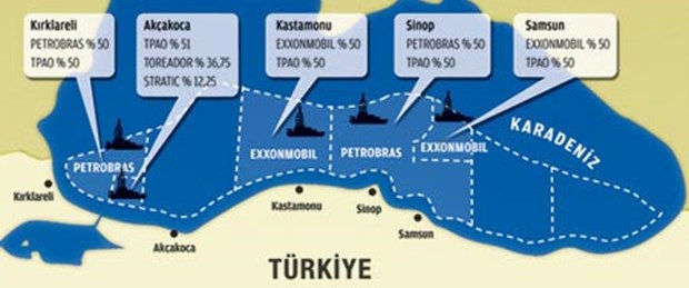 Karadeniz'de petrol bulmak için 4 milyar dolar harcandı