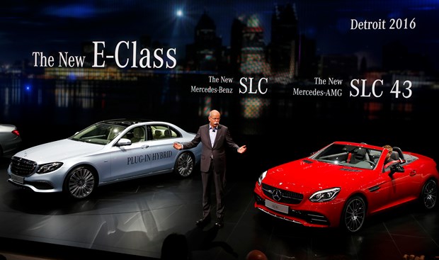 Mercedes, Detroit Otomobil Fuarnda yeni modellerini tantyor ile ilgili grsel sonucu