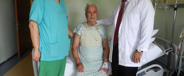 Kalbinden 8 santimlik kitle çıktı