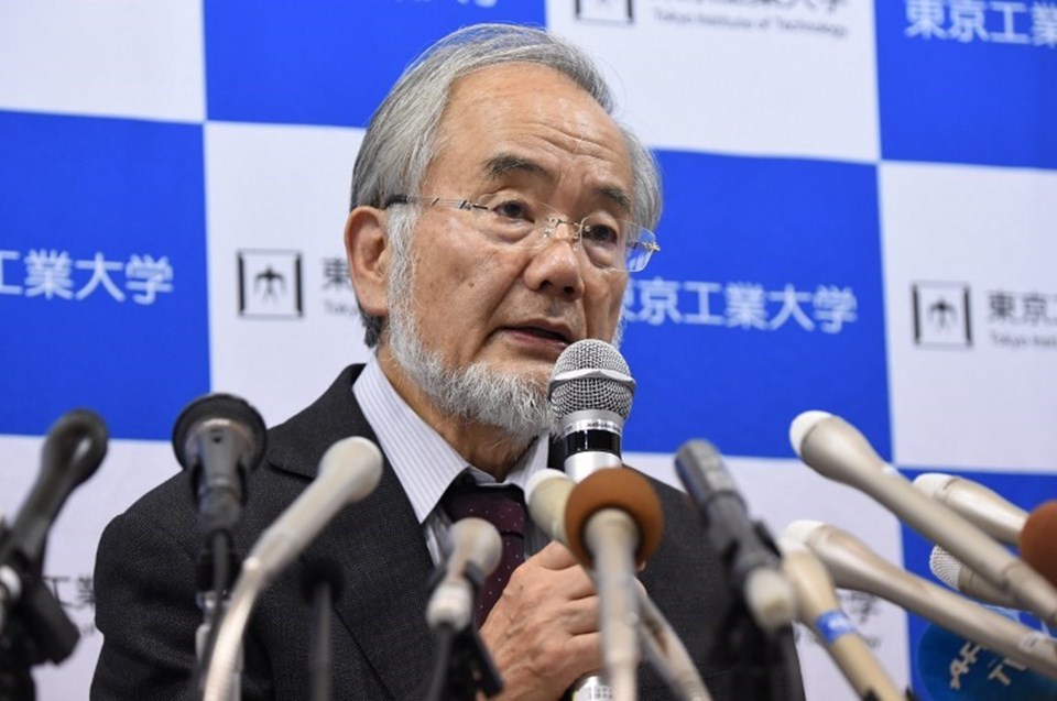 2016 Nobel Tıp Ödülü'nü Japon bilim insanı Yoshinori Ohsumi kazandı.