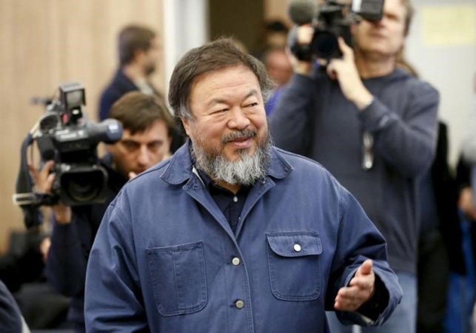 Çinli sanatçı Ai Weiwei 58 yaşında.