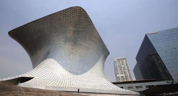 Dünyanın En Güzel Müzeleri 7 Museo Soumaya, Meksika