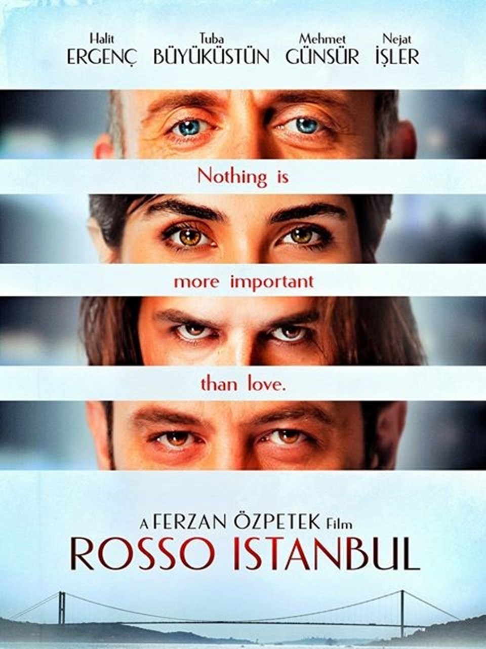 Ferzan Özpetek imzalı “İstanbul Kırmızısı”nda Tuba Büyüküstün, Halit Ergenç, Mehmet Günsür, Nejat İşler, Serra Yılmaz, Zerrin Tekindor gibi birçok ünlü ve usta oyuncu rol alıyor. Yarın vizyona girecek filmde Londra’da yaşayan Orhan’ın, yönetmen Deniz’in kitabındaki karakterlerle tanışmak üzere İstanbul’a gelişi ve sonrasında gelişen olaylar anlatılıyor.