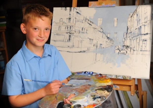 14 yaşındaki İngiliz ressam, milyoner oldu! 5