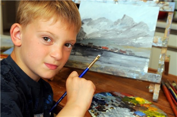 14 yaşındaki İngiliz ressam, milyoner oldu! 6