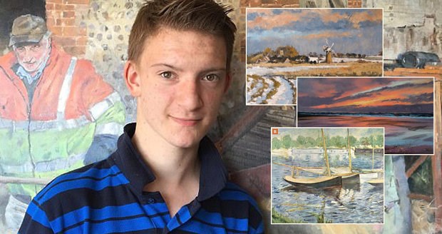 14 yaşındaki İngiliz ressam, milyoner oldu! 3