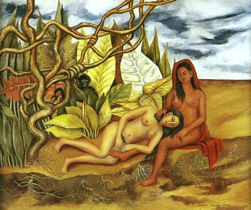 Two Nudes in the Forest, 1939 (Frida Kahlo)