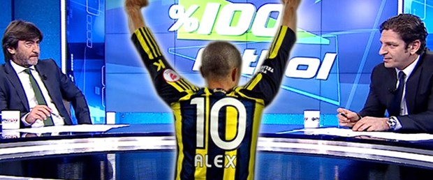 % 100 Futbol'un konuğu Alex