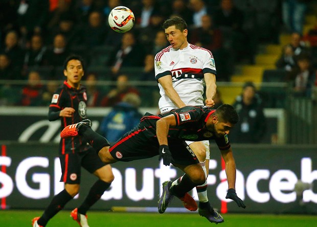 Eintracht Frankfurt: 2 - Bayer Leverkusen: 1 (Maç sona erdi) 89