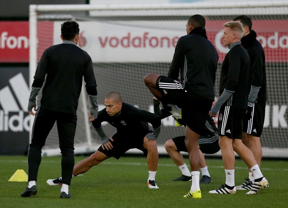 Beşiktaş Benfica maçı hazırlıklarını tamamladı.