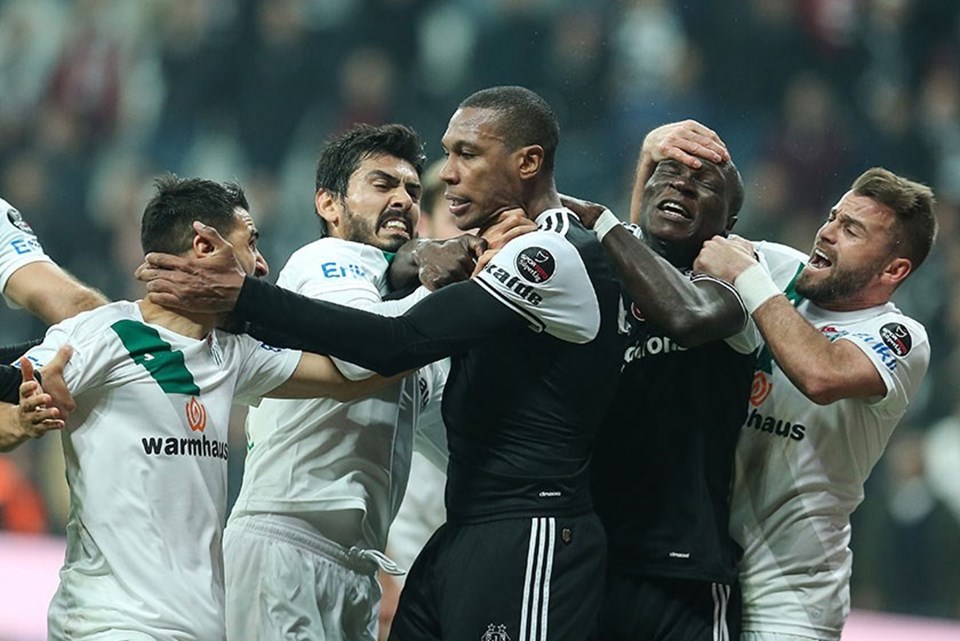 Vodafone Arena'da gergin anlar...
