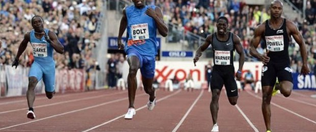 Bolt yine uçtu!
