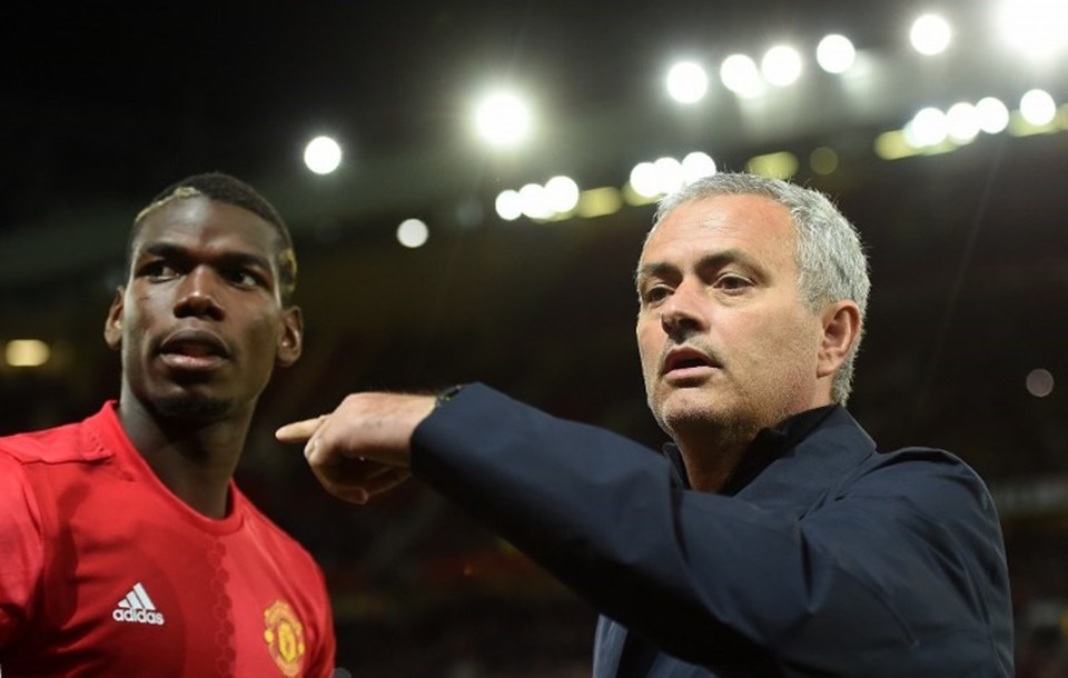 Jose Mourinho-Paul Pogba
