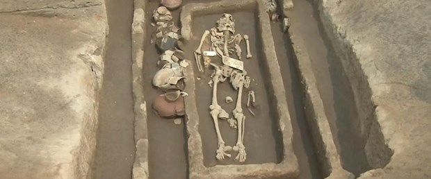 Çin’de 5 bin yıllık “dev insan” iskeletleri bulundu