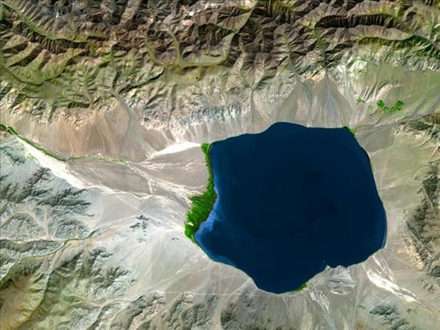 Orta Asya’daki Uvs Nur Basin Gölü Orta Asya’daki Uvs Nur Basin Gölü