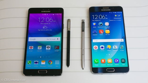 16- Samsung Galaxy Note 5