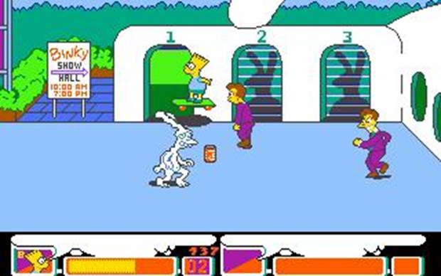 The Simpsons Arcade Game