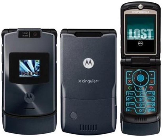 11- Motorola RAZR V3
