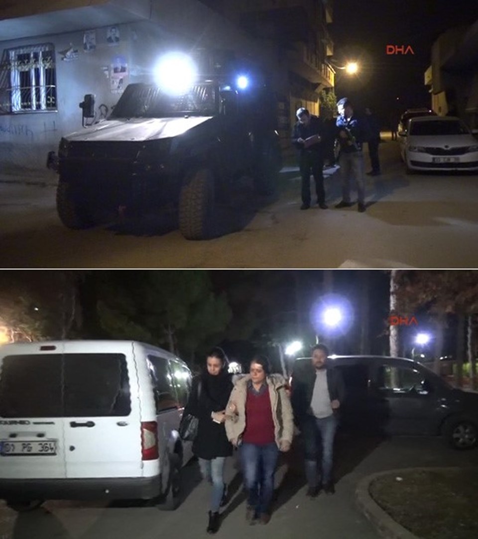 Adana'da 25 kişi gözaltına alındı