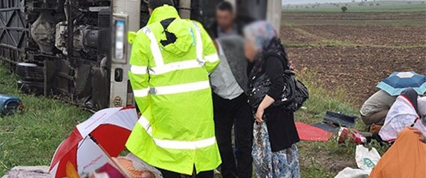 Ankara’da otobüs şarampole uçtu: 45 yaralı