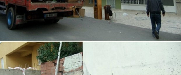 Komşu inşaat binayı çatlattı