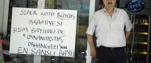 Süper ikramiye icralık çiftçiye çıktı