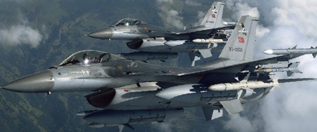 Türk F-16'ları Musul semalarında